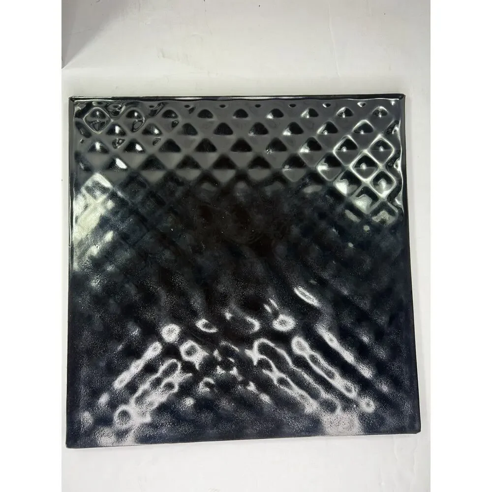 Avion Tequila Rubber BAR‎ SPILL MAT 14”x14” Rail Man Cave Bar Black White NEW